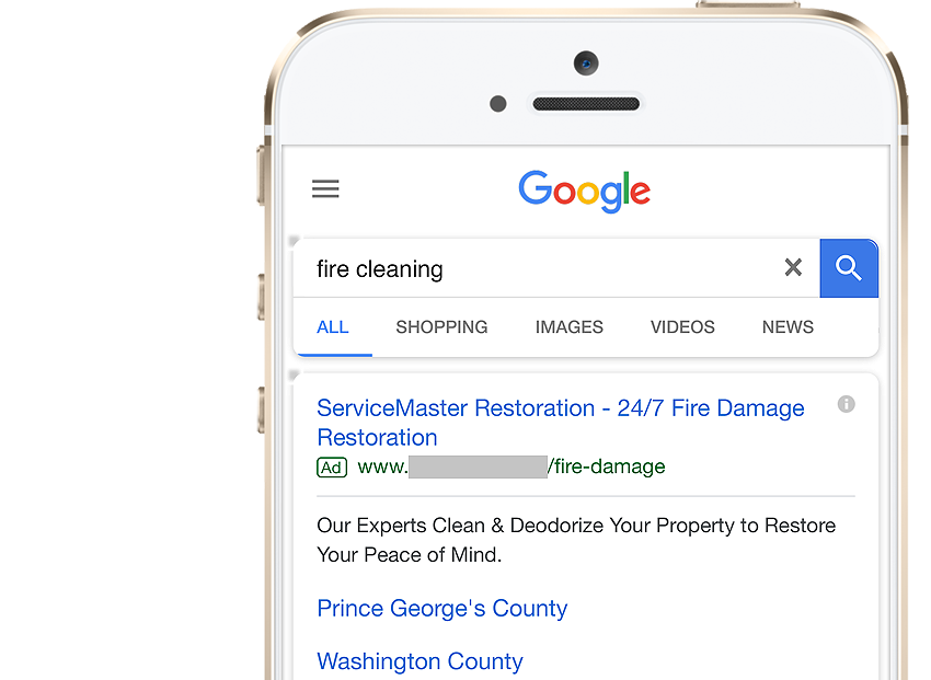 ServiceMaster Restoration on Google