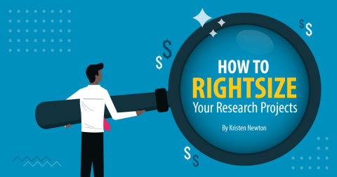 How to Rightsize Your Research Projects